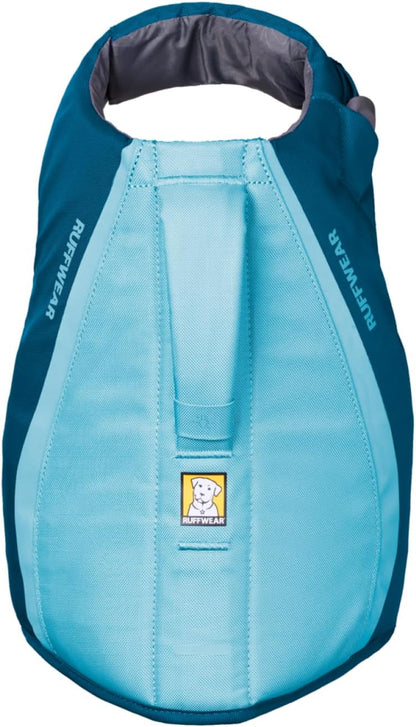 , Float Coat Dog Life Jacket, Premium Buoyancy Swim Vest with Lift Handle, Secure Fit & Reflective Trim, Adjustable Flotation for Swimming, Boating, & Outdoor Adventures, Deep Blue, X-Small